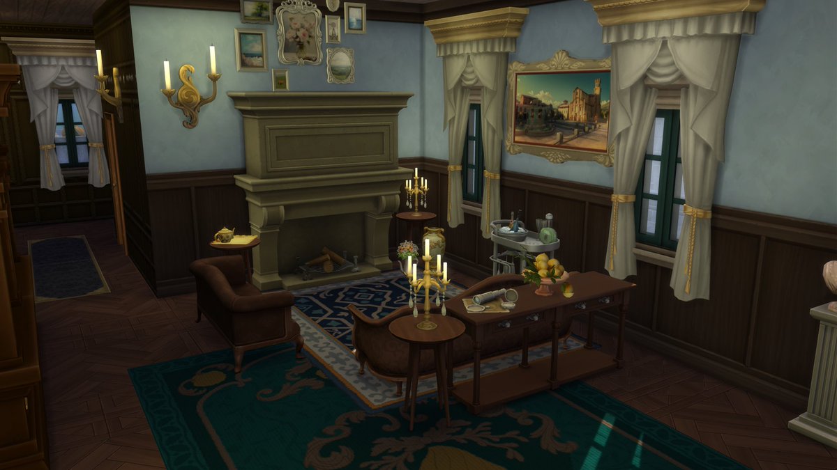 Yanicoser's tweet photo. Working on inspired Benedict’s bachelor apartment from Bridgerton

#EAPartner  #Bridgerton https://t.co/TxZn6g8B4D