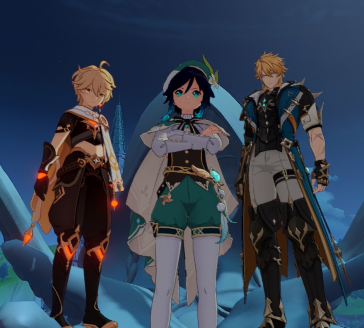 Bout to drop the sickest album of Rap Ballads in Teyvat 🤭 🎵 #venti #Varka