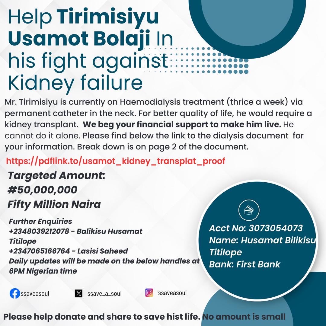 bouncingzee's tweet photo. Pls help save a soul. No amount is too small. May Allah not test us with illness. Pls help donate and reshare. https://t.co/BGZ8RNG8dE