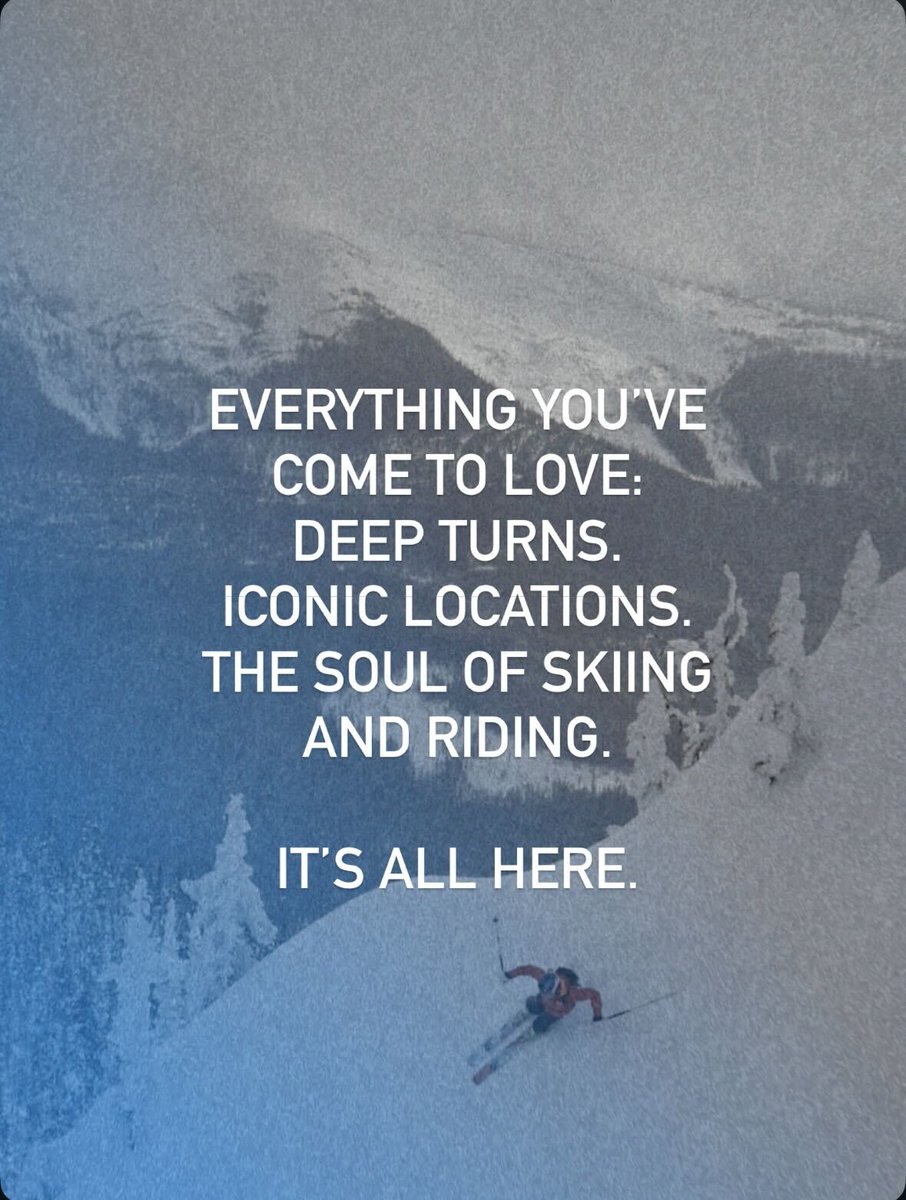 Warren Miller Entertainment tweet media