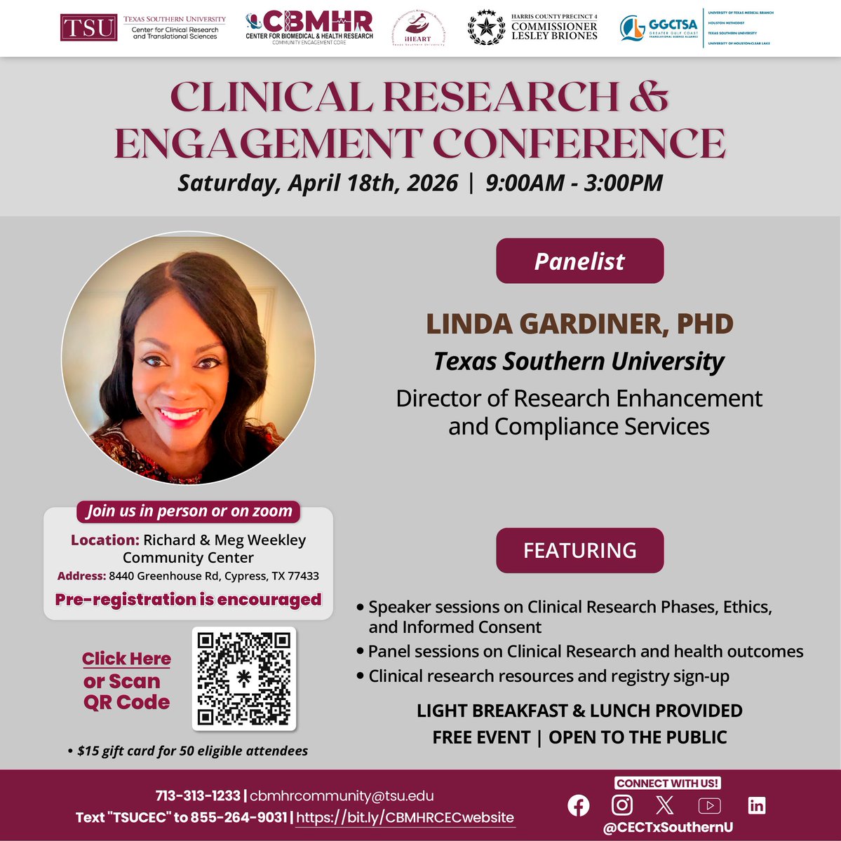 TSU's CBMHR - Community Engagement Core tweet media