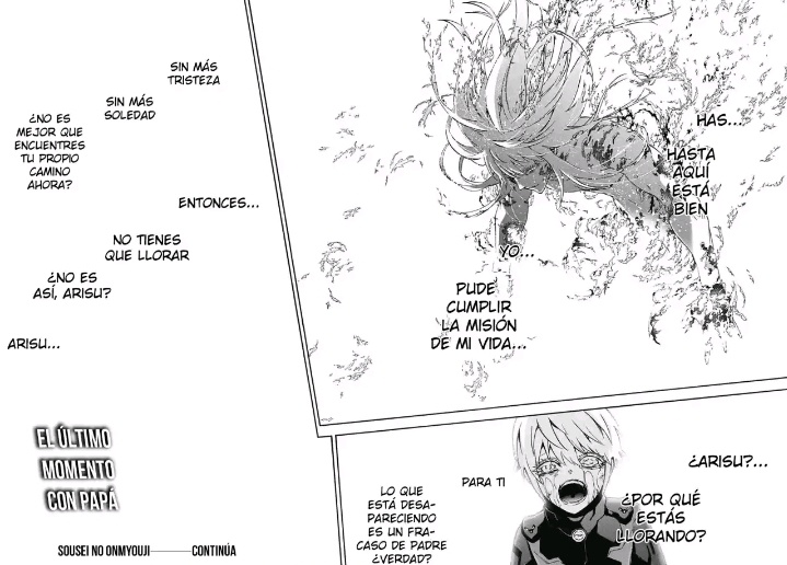 Era un pervertido en calzones.
Parecía ser mal padre

Pero nada de eso, fue el mejor líder y el mejor padre que pudo haber, al punto de dar su vida para que sus compañeros ganen y su hijo sobreviva.

Esto sin duda es peak y triste 

Te amo Arima