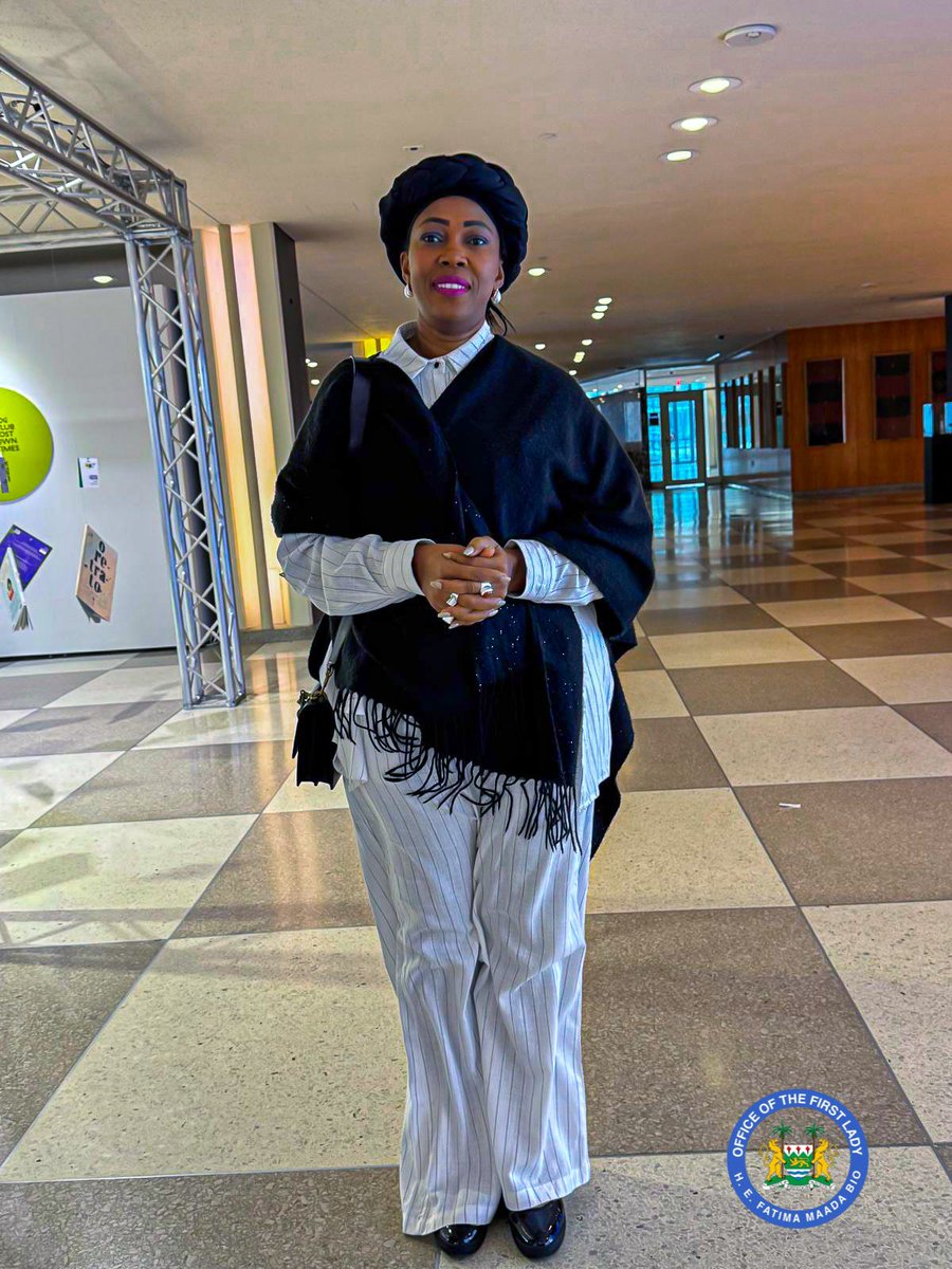 H. E. Fatima Maada Bio tweet media