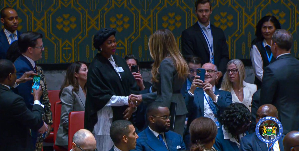 H. E. Fatima Maada Bio tweet media