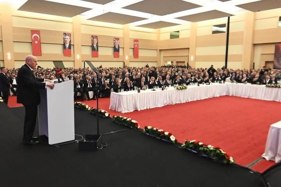 Genel Başkanımız Sayın Devlet BAHÇELİ, İl ve İlçe başkanlarımızın katılımıyla ATO Congresium’da düzenlenen iftar programına katıldı.