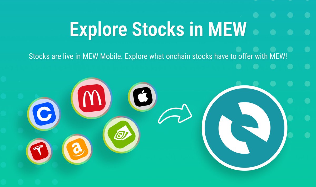 myetherwallet's tweet photo. We recently added the ability to swap and hold stocks right in your self custodial wallet - powered by @OndoFinance 📊🔐

Follow the thread below to get started 🧵👇 https://t.co/V9PKjXN9Su
