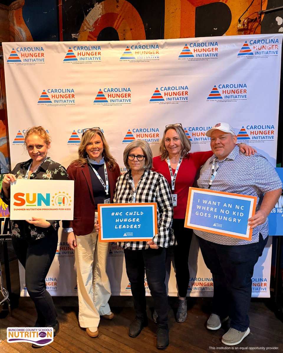 BCSFeedsKids's tweet photo. @BuncombeSchools Nutrition is taking over the 2026 NC Child Hunger Leaders Conference at The Orange Peel! π Proud to be part of the conversation and the action to end child hunger.
πΈ Hailey Getz
#NCChildHunger2026 #NoKidHungryNC #BCSfeedskids #bcsrocks https://t.co/EKF8IGzBy0