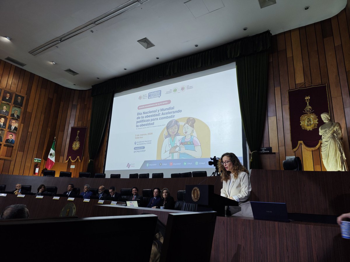 mauhernandez80's tweet photo. Cecilia Bustos de @UNICEFMexico , mencionando que México destaca a nivel mundial por sus esfuerzos para prevenir la obesidad infantil
#DiaMundialdelaObesidad https://t.co/nmjarzC1NI
