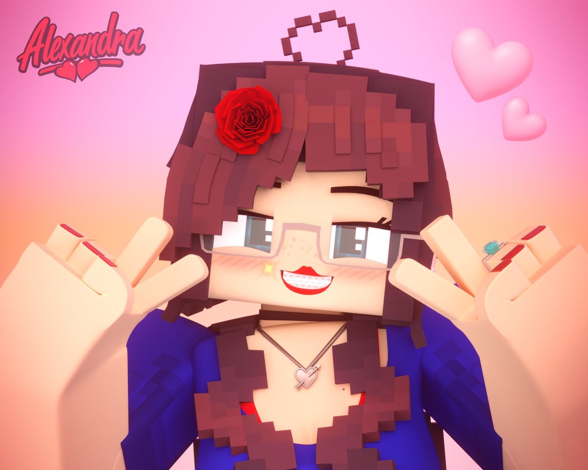 _AlexandraM16's tweet photo. A mommy can also wear braces and be sexy and adorable. Show us your character with them! 🥰

(My homies @WolfySophieTGM @EliseTheVampR34  gave me the idea) New braces trend? 😙
#braces #Minecraft #blender https://t.co/RqtXhAdE3L