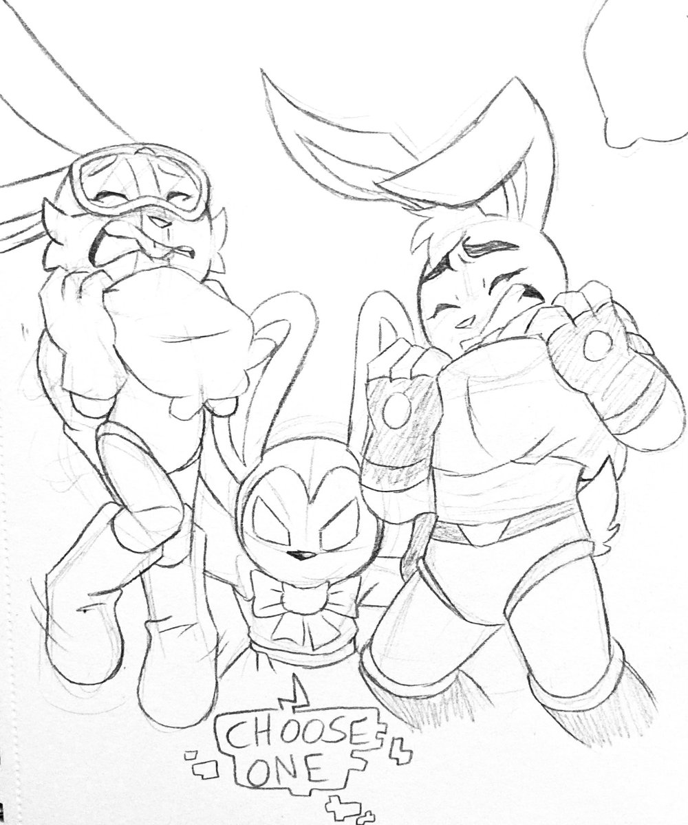 tryna make a comic 🐰📝 tweet media