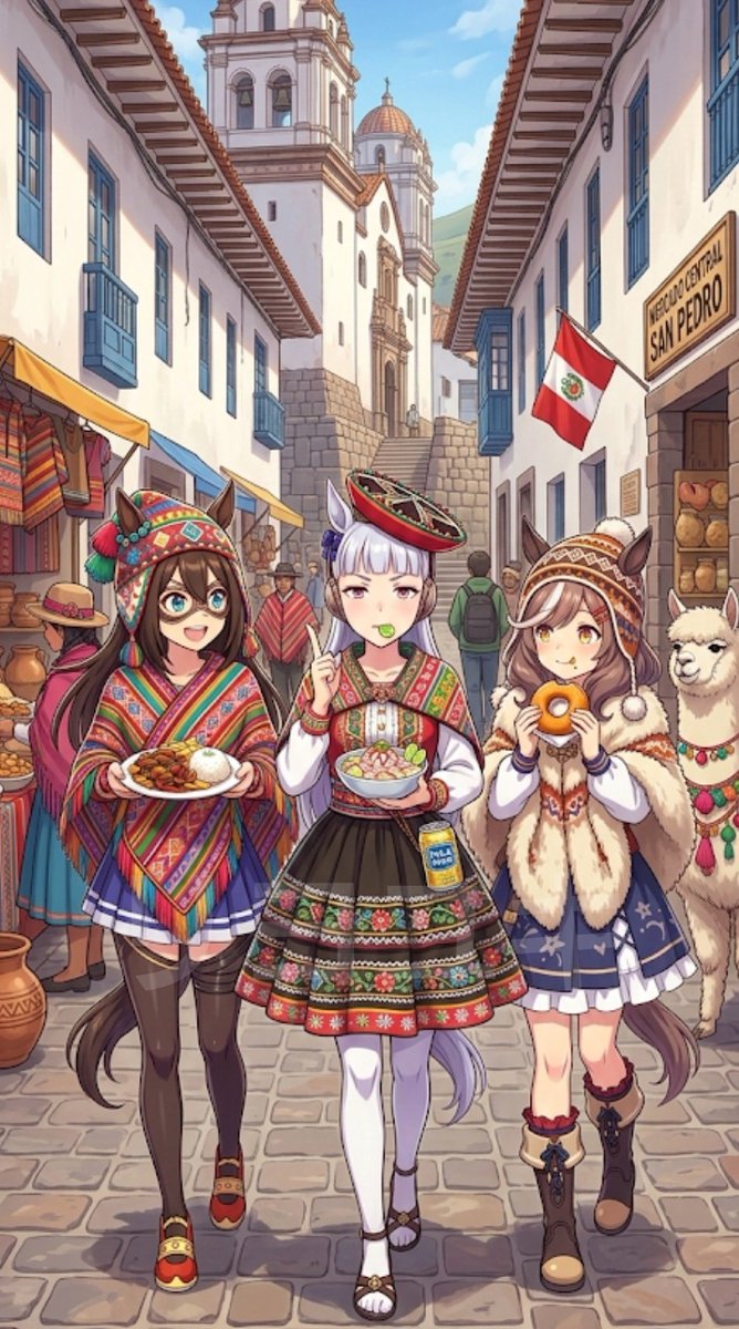 ¡Me quedó muy claro que en Perú quieren mucho a Gold Ship, El Cóndor Pasa y Matikanetannhauser! 🤣✨ ¡Muchas gracias a todos!

​Aquí en Japón ya son las 4 de la mañana, así que me voy a dormir. ¡Buenas noches! 😪w

​※La imagen es solo ilustrativa. Perdón si cometí algún error.