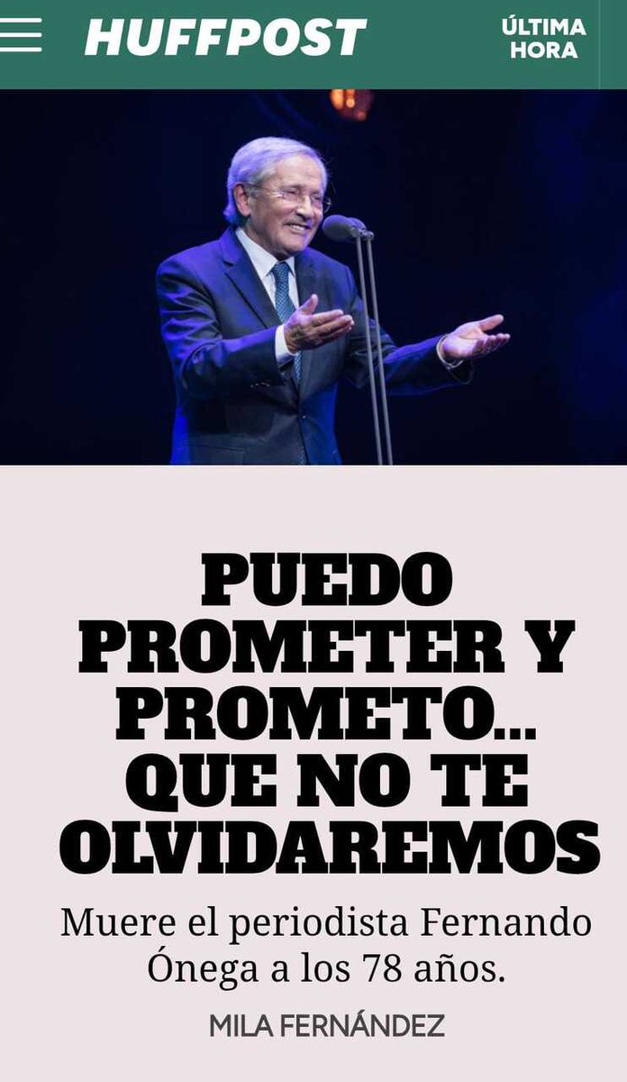 El HuffPost tweet media