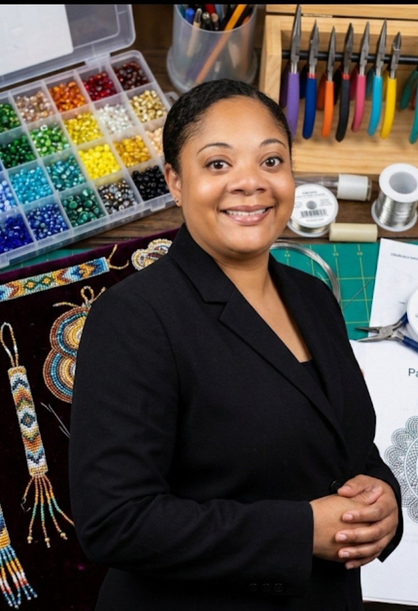 PamJBrooks1's tweet image. #Sameperson. #Designer, seeking employment from education training in #medicalfield, #beader, and volunteering for #continous learning. #Touch each image.