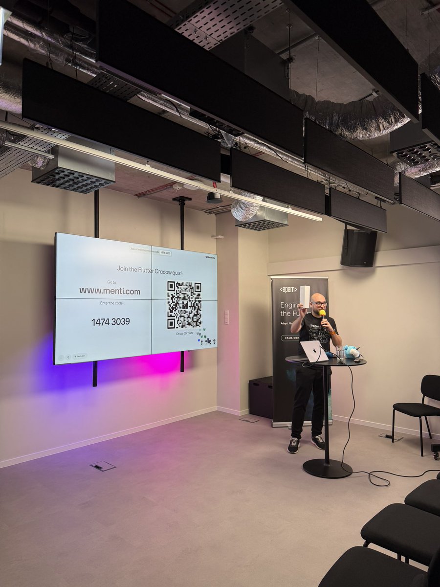 Flutter Cracow Meetup 💙 tweet media