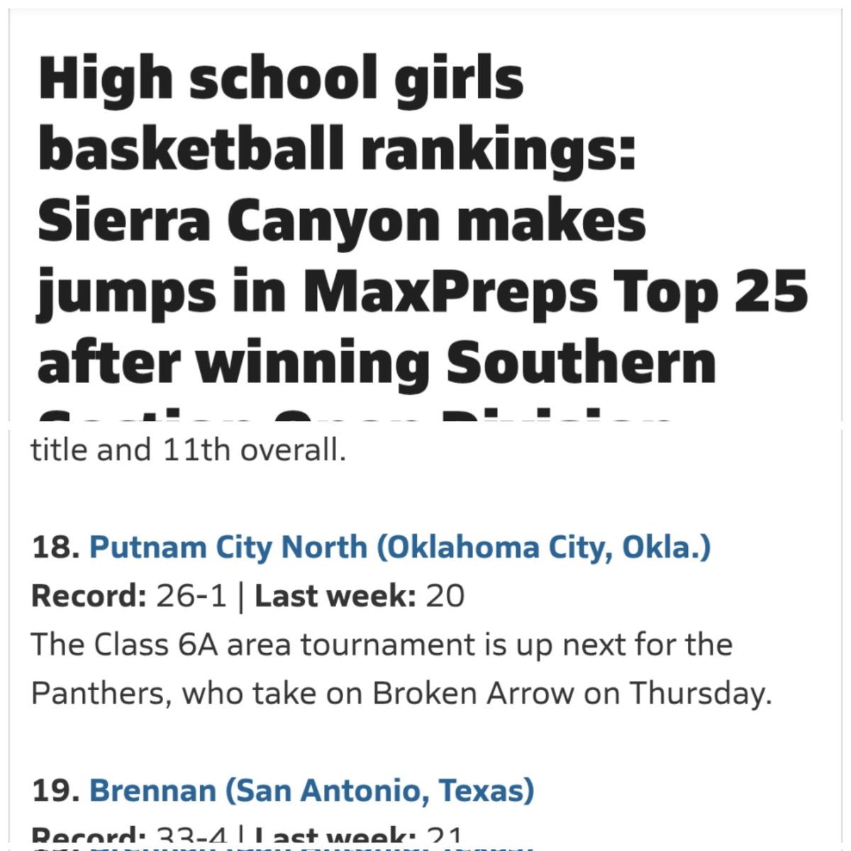 Putnam City North Lady Panthers Basketball 🐾 tweet media