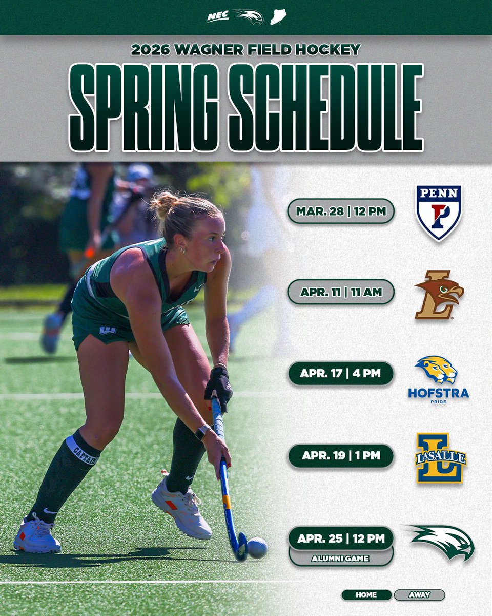 WagnerCollegeFH's tweet photo. Our upcoming spring at a glance‼️🫡

We will plan on seeing you soon…🤘

#GritFirstGloryLater | #GFGL https://t.co/map2Avvion