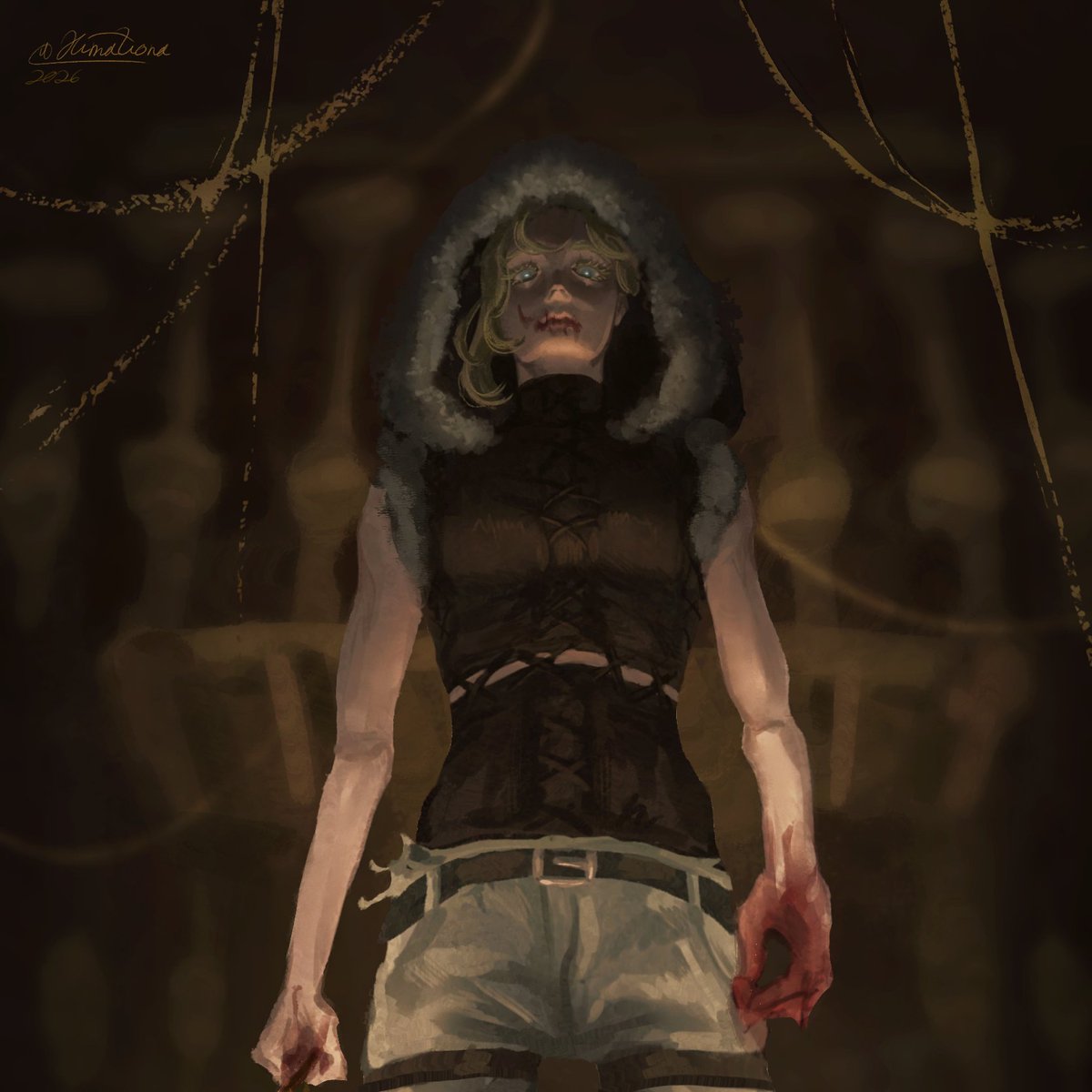 This was NO fun to draw at all >:(
#aruani