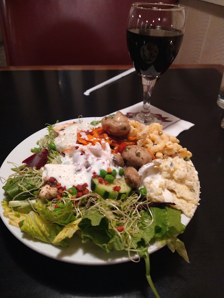 Proud to offer one of the best salad bars in Stockton. Come build yours tonight! 🥗