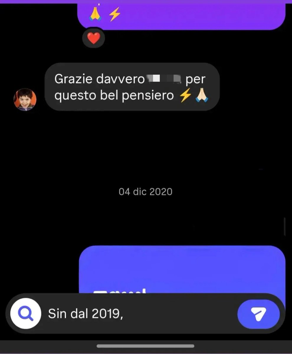 mistellaz's tweet photo. Allego pure screen che attesta il mio essere fan dalla prima ora.
Quanta strada 🥹 https://t.co/s90Mz9OdAY