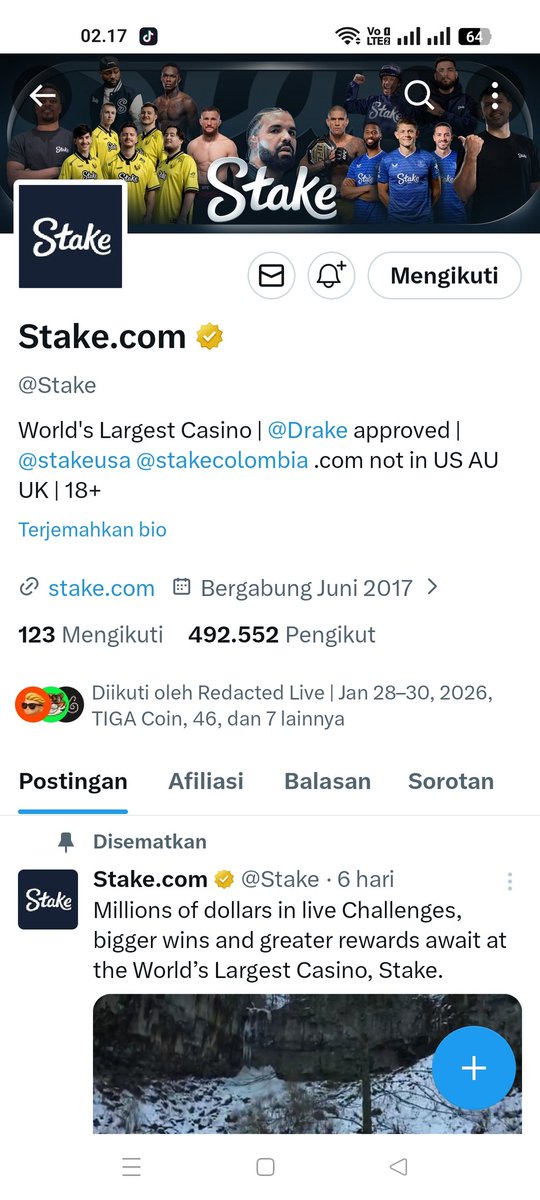 Xyler83's tweet photo. @SolLunix @Stake Done thanks you sir 🙏 https://t.co/UKTZvOBr89