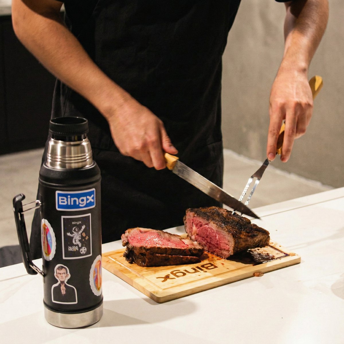 BingXOfficial's tweet photo. Cooked to perfection, like your last trade on BingX. 👩‍🍳 https://t.co/CaeG0iRwjj