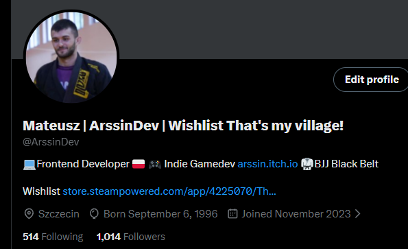 Mateusz | ArssinDev | Wishlist That's my village! tweet media