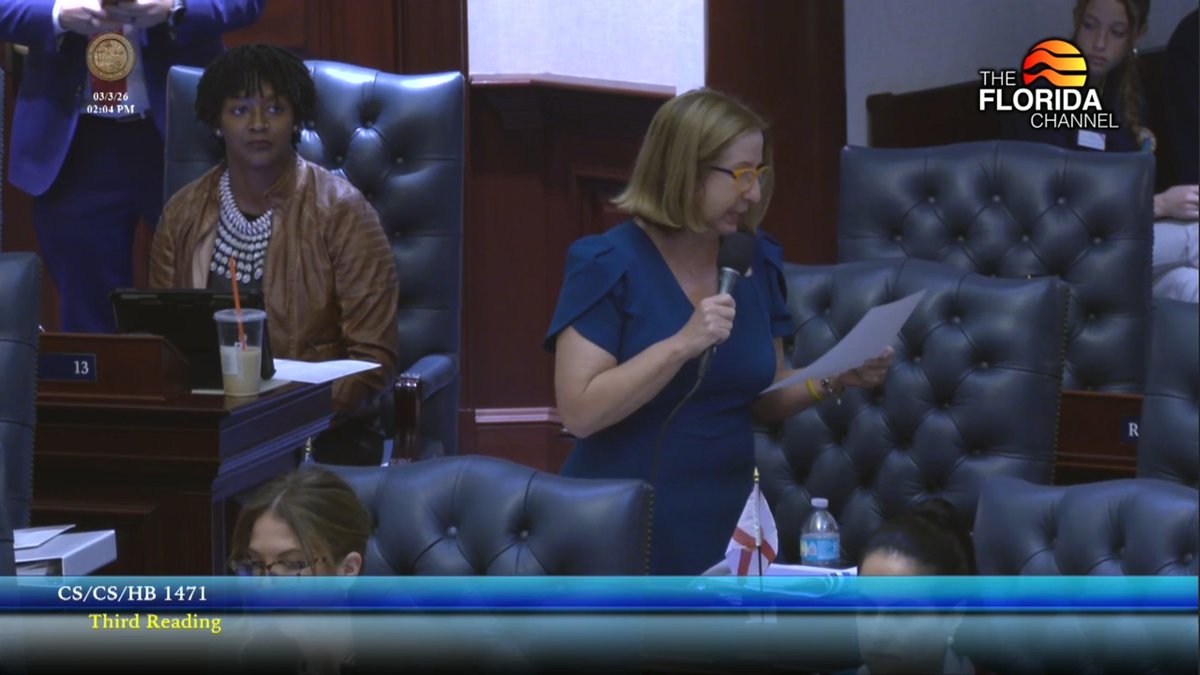 UnbornVoiceFL's tweet image. During today’s House floor debate over HB 1471 (No Sharia Law in #Florida), pro-#abortion Rep. @Robin_Bartleman (D – Broward County) cited her worry that under this legislation Planned Parenthood could be labeled as a domestic terrorist organization! 

If accurate, that would be