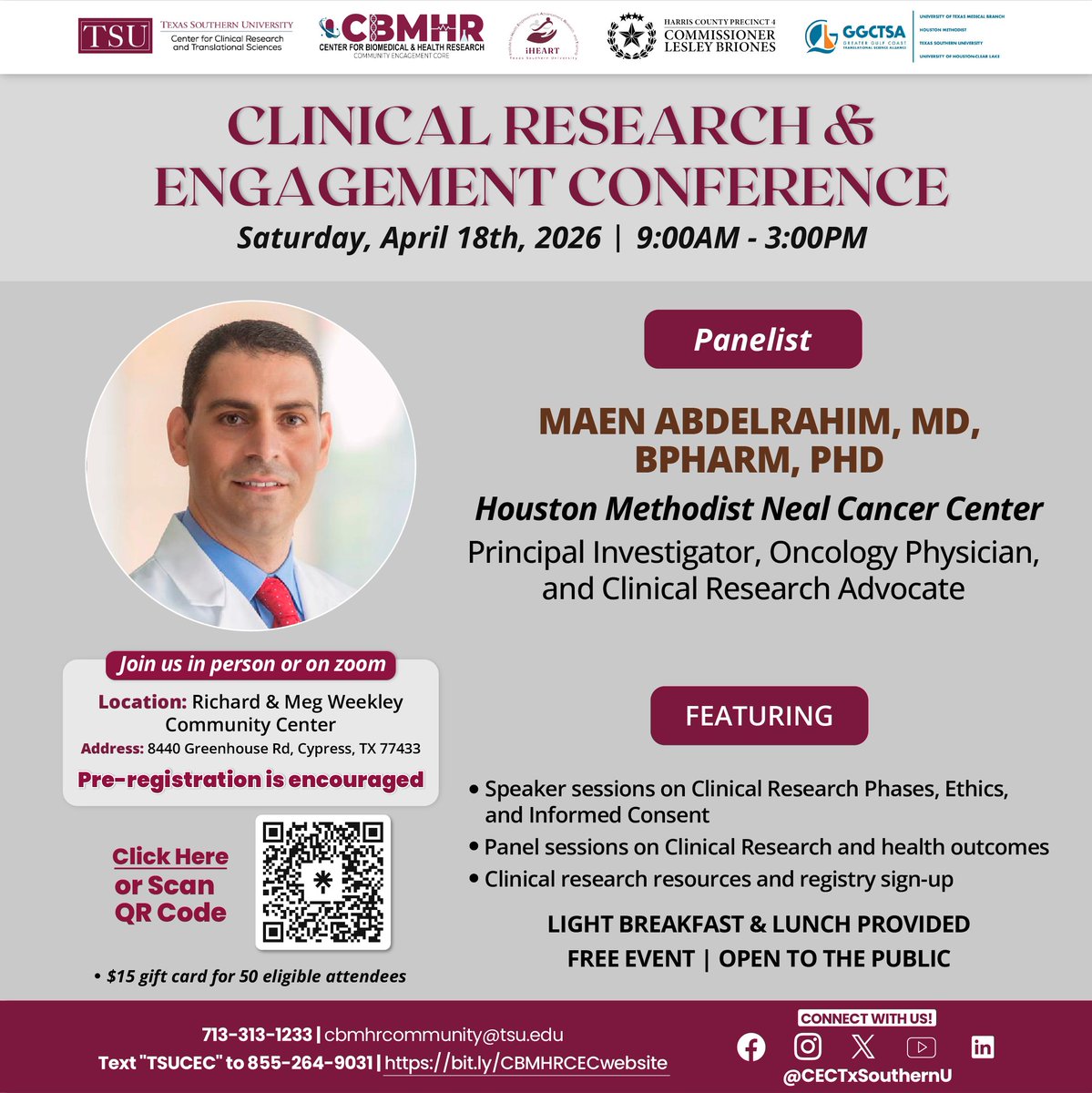 TSU's CBMHR - Community Engagement Core tweet media