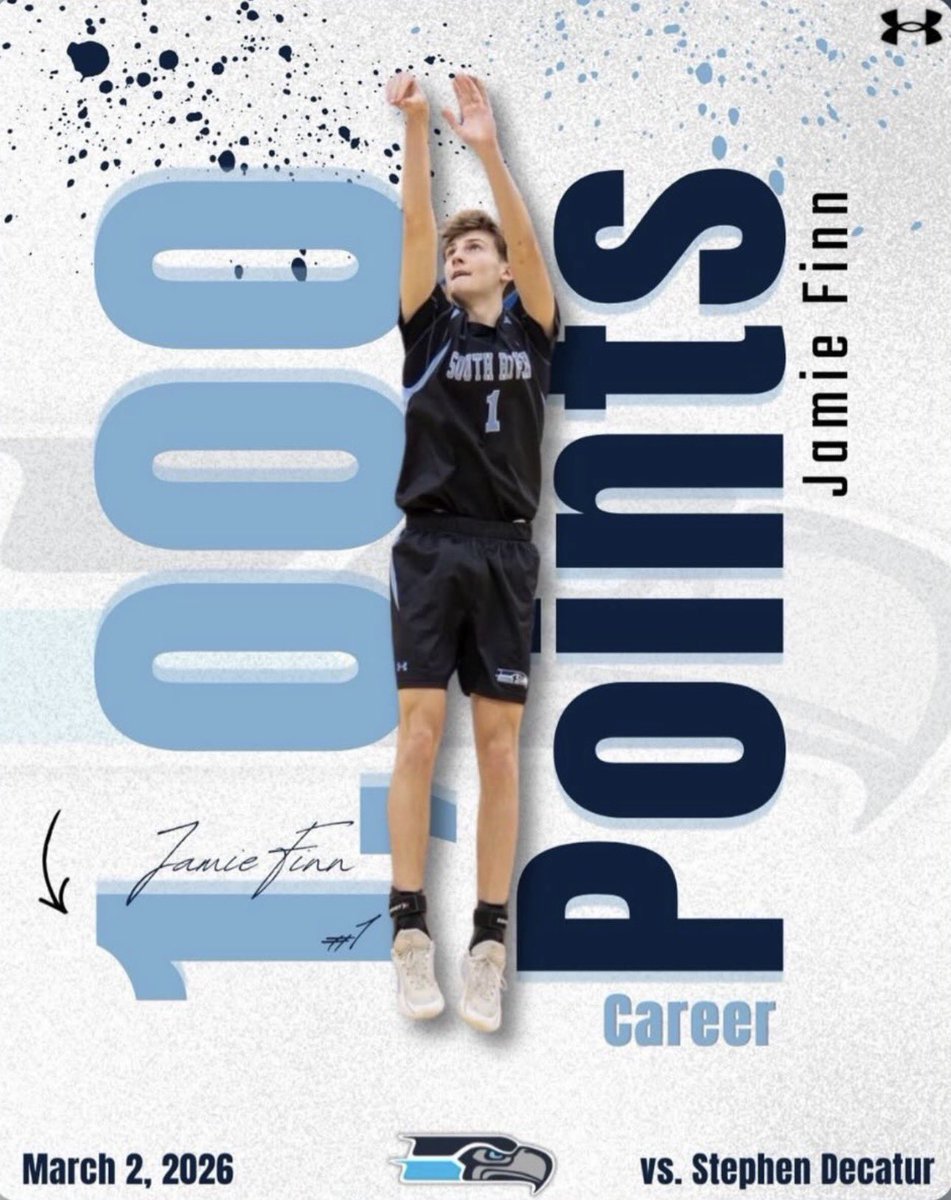 southriverhoops's tweet photo. A huge congrats to #1 Jamie Finn for becoming the 5th player in school history to reach 1,000 points.. We’re proud of you Jamie!  WeRSR🏀 https://t.co/kEkiJzg0EA