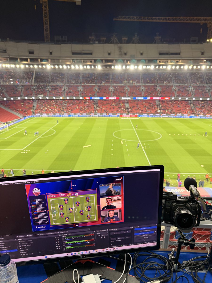 gerardromero's tweet photo. Visión increíble para poder narrar este partidazooo! Vamoos en @JijantesFC 

https://t.co/3KVGW54way https://t.co/vf0C1nhaYe