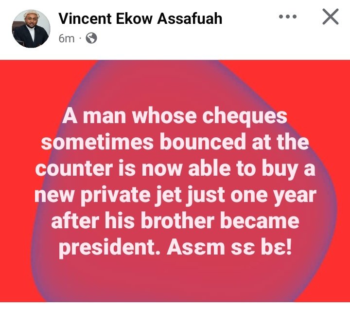 Mahama The President tweet media