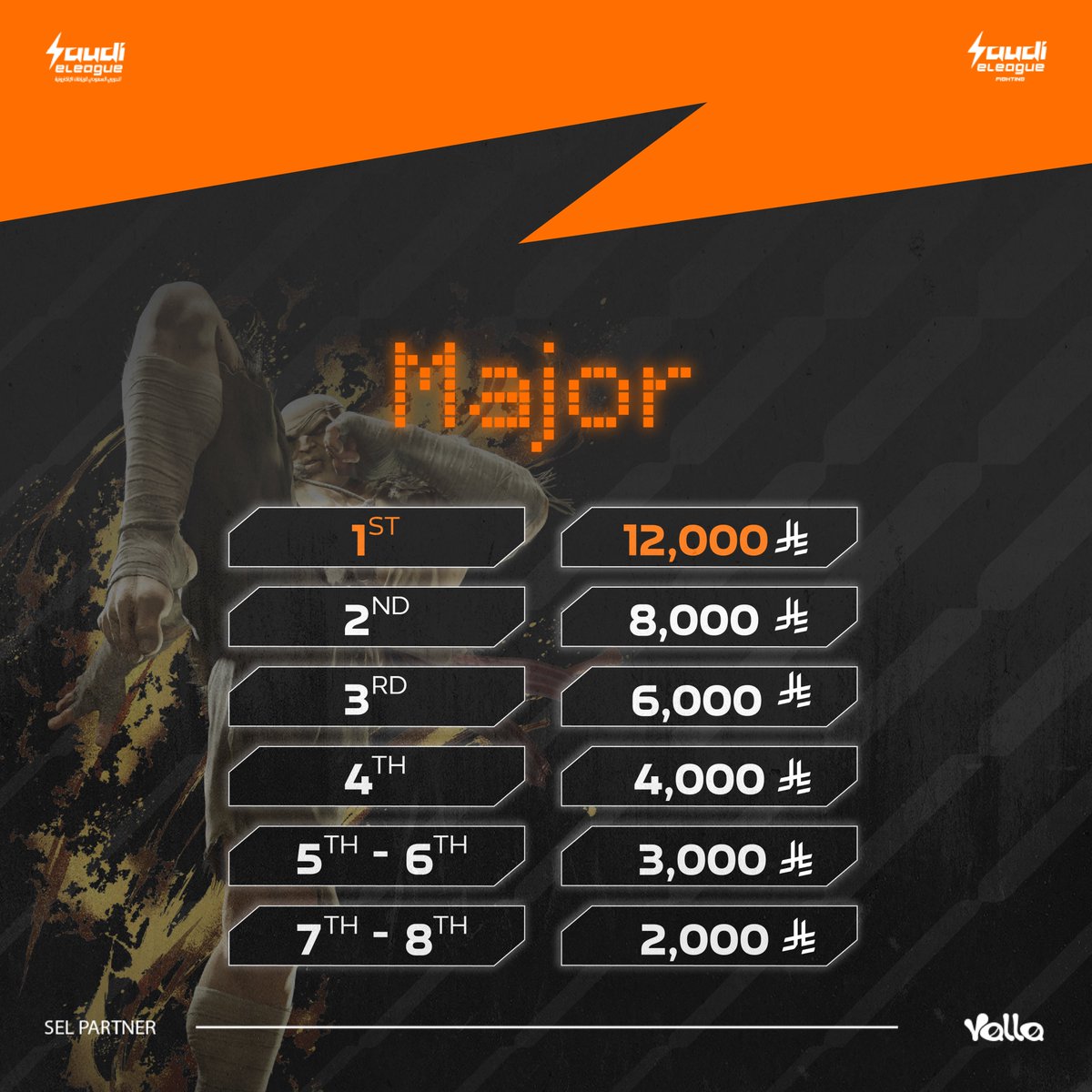 الدوري السعودي للرياضات الإلكترونية القتالية tweet media