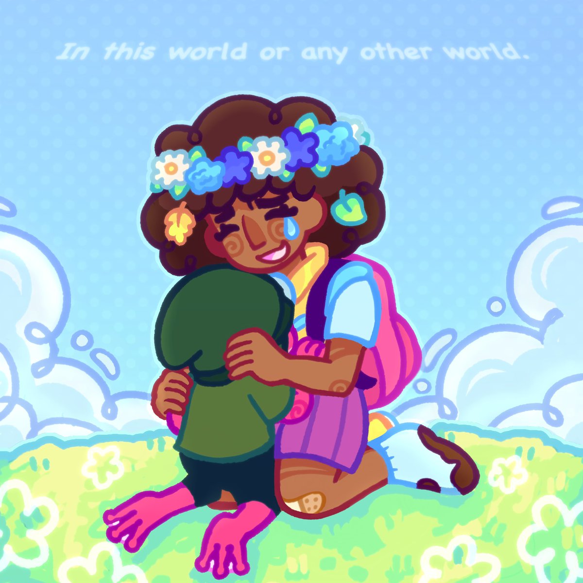 you and I will always be back then 
#amphibia #amphibiafanart (2023, cleaned up)