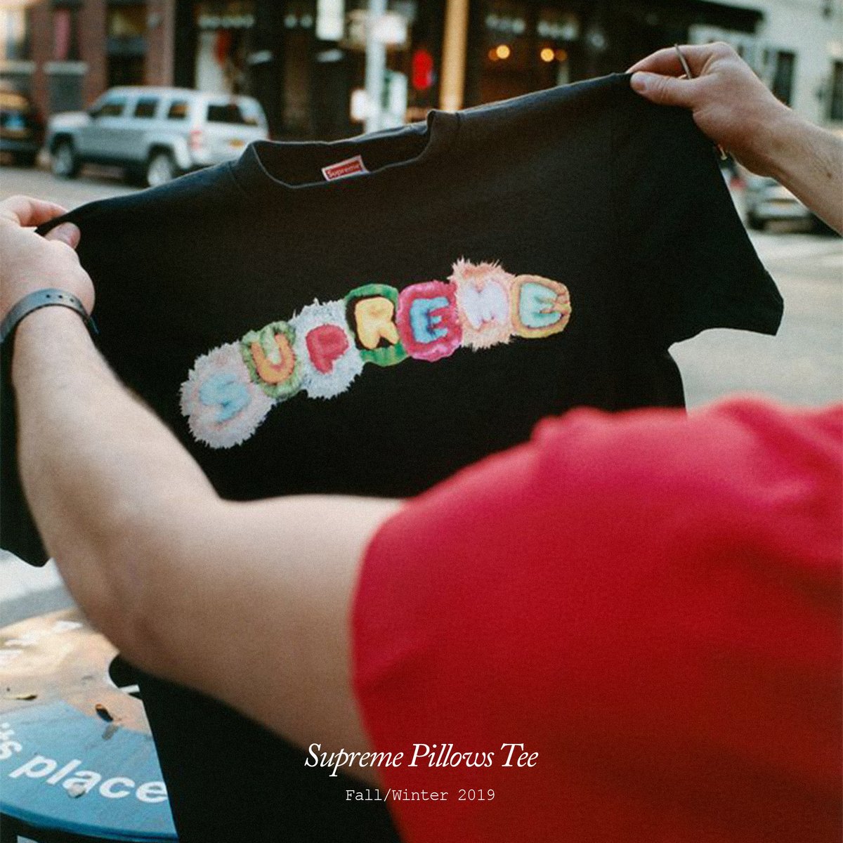 Supreme Pillows Tee, Fall/Winter 2019