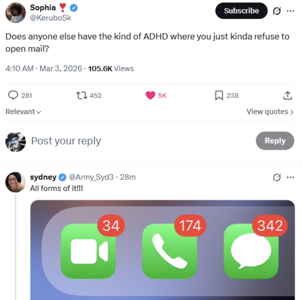 ADHD Memes tweet media