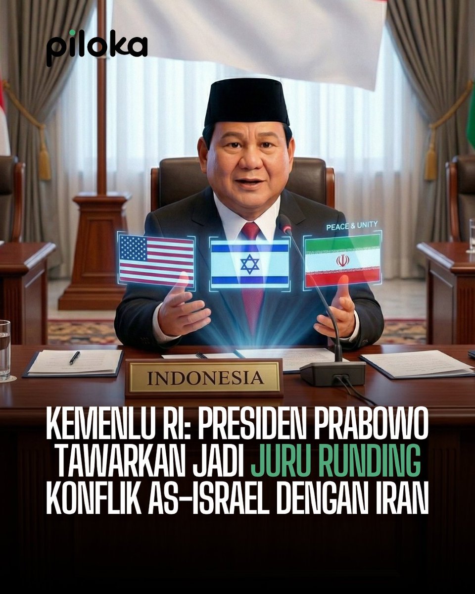 pilokaid's tweet photo. Kemenlu menyatakan kesiapan Presiden Prabowo Subianto bertolak ke Teheran untuk "memfasilitasi dialog", tapi ide ini dipertanyakan dan disebut "sangat tidak realistis". 
#piloka #jaditahu 

Tag: Amerika Tebar Berkah Sesama Ngelag iPhone Rp1 Lawan Framing Negatif Mas Oddy https://t.co/FMQfjaTc2Q