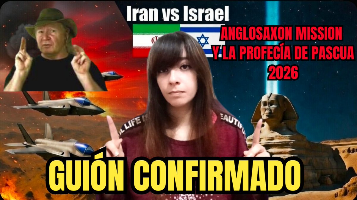 ¡NUEVO VIDEO! 2026: EL GUIÓN DE ANGLOSAXON MISSION SE CUMPLE JUNTO LA PROFECÍA DE ESTA... youtu.be/C7h7yyU91v8?si… a través de <a href="/YouTube/">YouTube</a> Comparte el video, gracias!