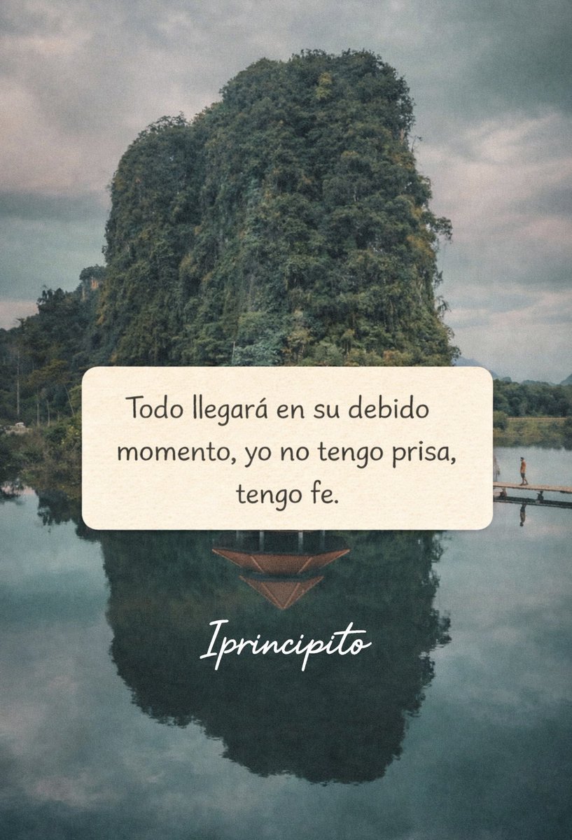 Todo llegará…📩