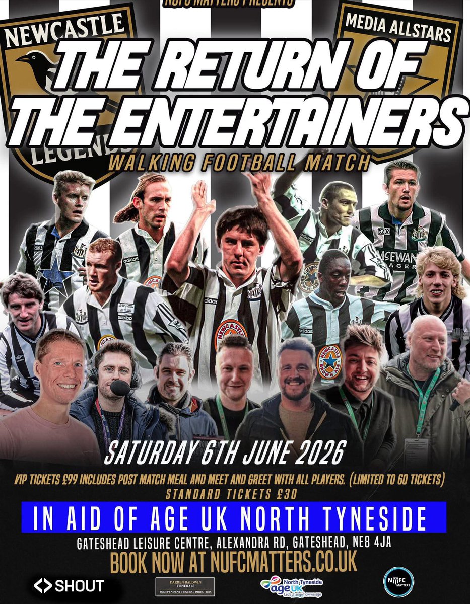 Newcastle Legends tweet media