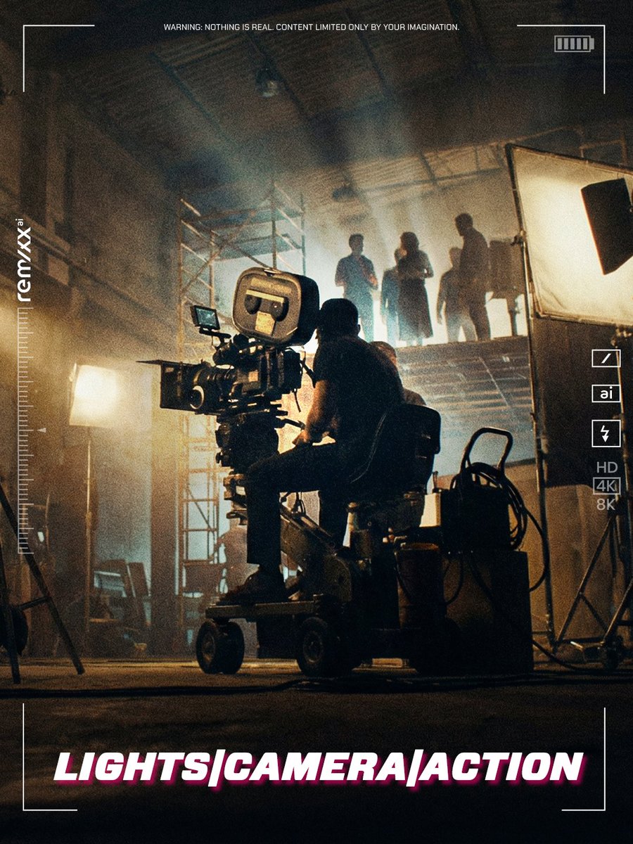 remixxAI's tweet photo. Cinematic productions by award-winning filmmakers + state of the art GenAI

https://t.co/FUs7qXtuU7 helps you build something for your brand - that wasn't possible before.

We don’t replace creativity with technology. We redefine what production can be.

LIGHTS CAMERA ACTION. https://t.co/3APXVOycX9