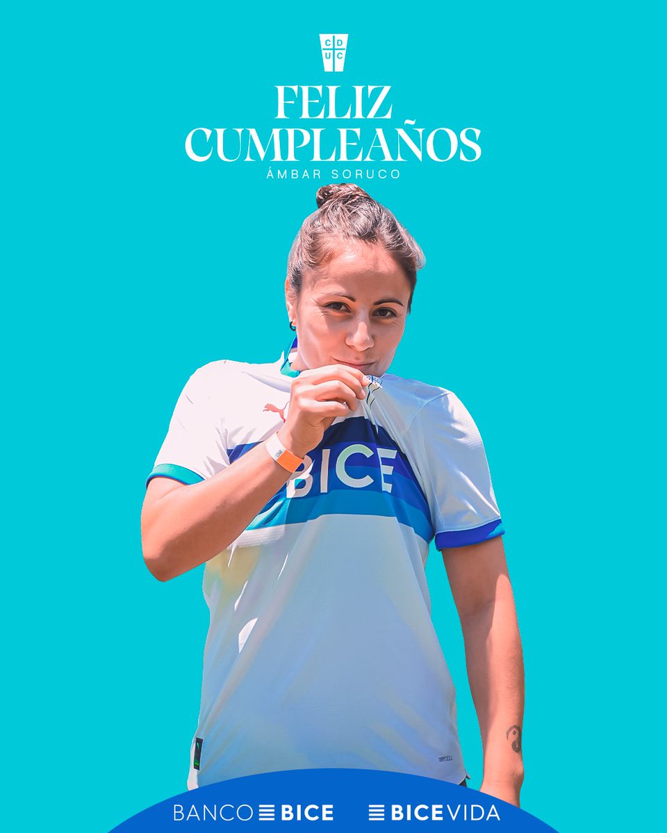 ¡Feliz cumpleaños, Ámbar! 🎁⚽

Saludamos en su día a Ámbar Soruco, que llegó a La Franja para reforzar nuestro plantel de cara a la Temporada 2026 👊💥

¡Que sea un gran día y un mejor año con #LasCruzadas! ⚪🔵

#CumpleañosBICE