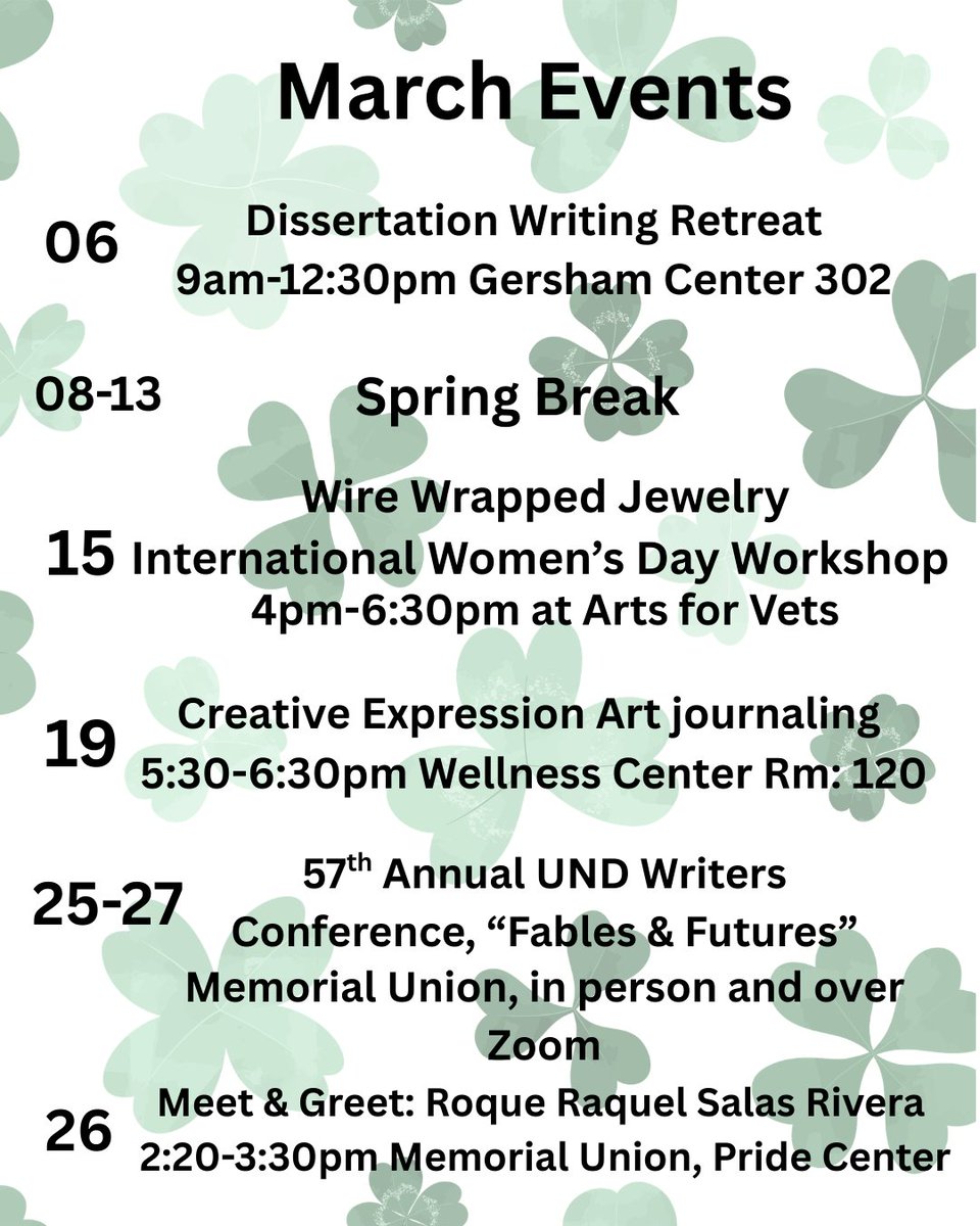 UND Writing Center tweet media