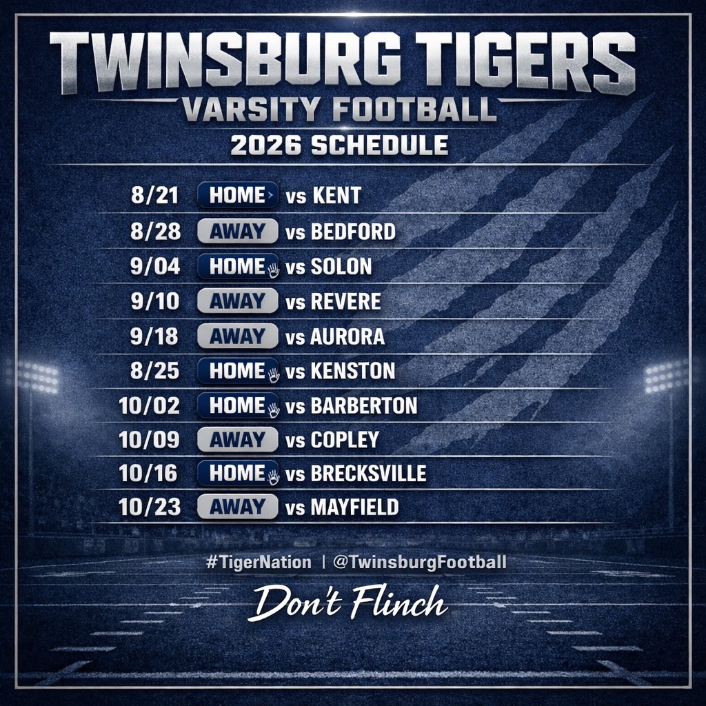 Twinsburg Football tweet media