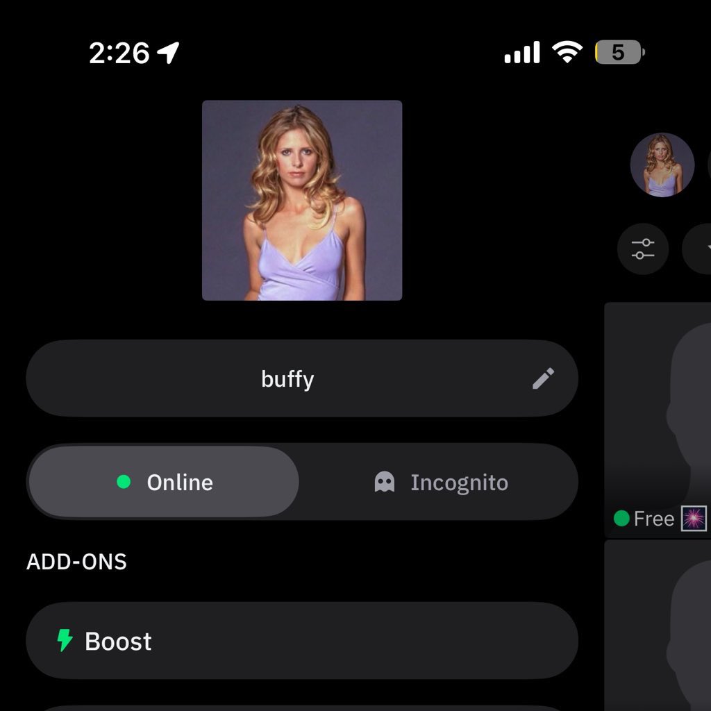 buffys's tweet photo. buffys has made a grindr account https://t.co/R56CrZeoYI