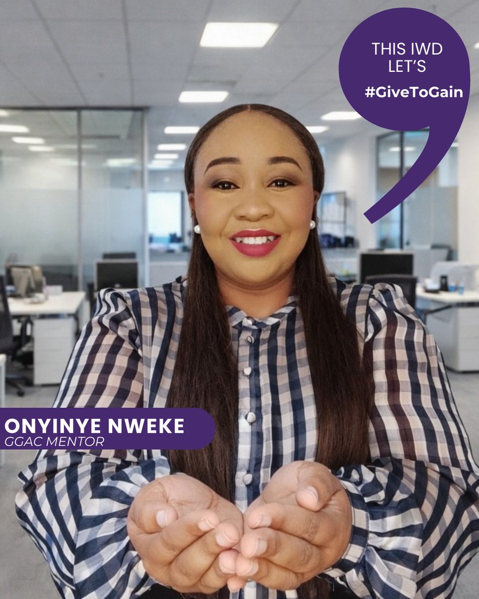 Give knowledge.
Give guidance.
Give access.

Through the dedication of our GGAC mentors, girls gain voice, vision, and power.
#GiveToGain #IWD2026 #GGAC