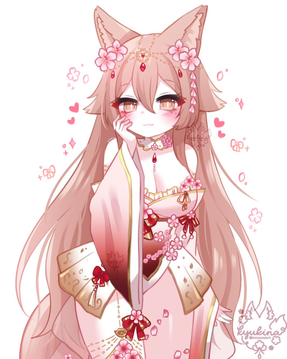 kyu 🌸 | Vtuber | Sakura Kitsune | 🦊 tweet media