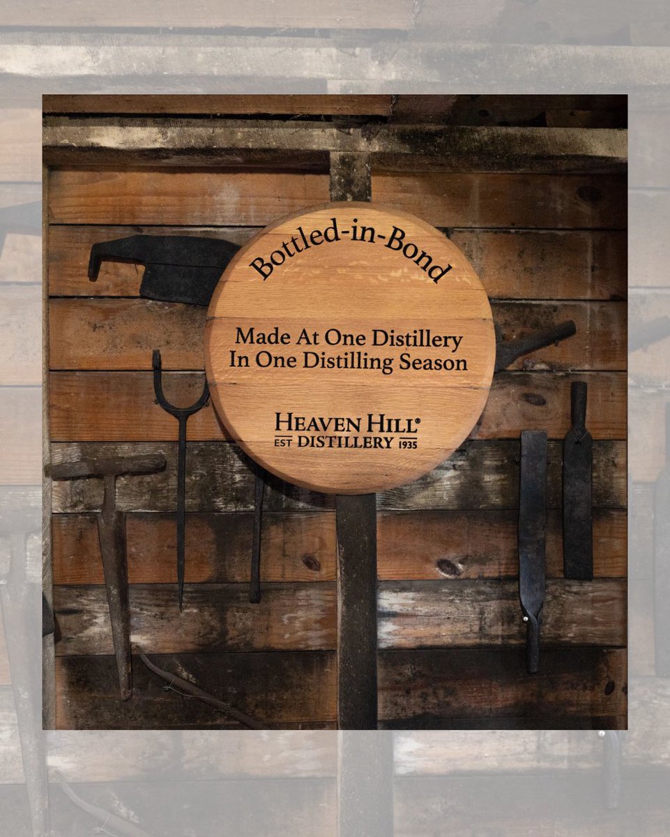 heavenhill's tweet photo. For over 90 years, we’ve upheld the Bottled-in-Bond tradition, crafting Whiskeys that honor its uncompromising standards through authenticity and integrity. Happy Bottled-in-Bond Day! What 100-proof pour are you celebrating with today? https://t.co/igE9vyjPlx