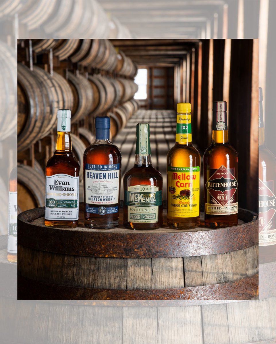 heavenhill's tweet photo. For over 90 years, we’ve upheld the Bottled-in-Bond tradition, crafting Whiskeys that honor its uncompromising standards through authenticity and integrity. Happy Bottled-in-Bond Day! What 100-proof pour are you celebrating with today? https://t.co/igE9vyjPlx