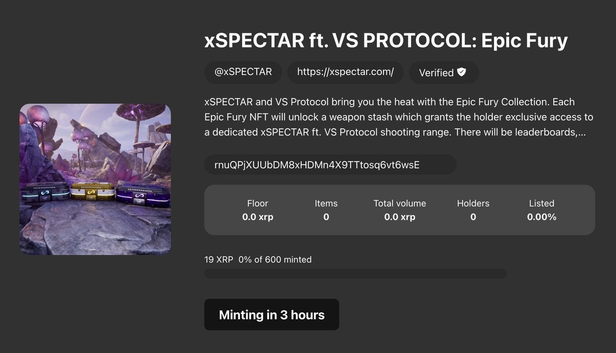 papazockt0's tweet photo. Something great is coming to @xSPECTAR, builders. Shoot out to @VSProtocol π§¬π«
https://t.co/8lpWzwXu7x
#xSPECTARHUB #BuildersForBuilders #XRPL https://t.co/EEQWrDVdLr