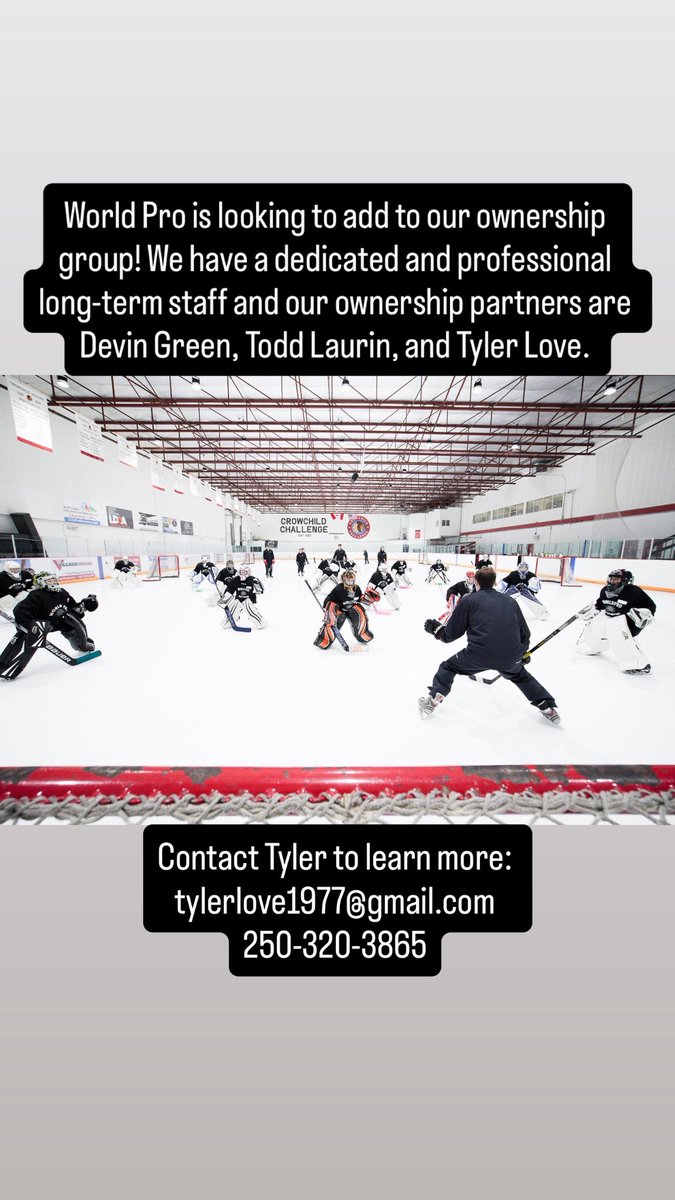 World Pro Goaltending tweet media